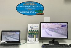 Computer Rental Station